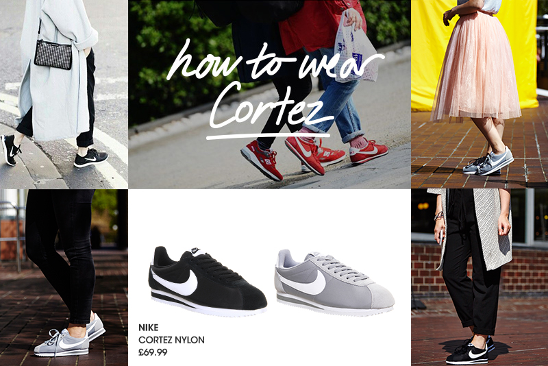 black nike cortez womens outfit