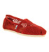 CLASSIC SLIP ON RED CROCHET EXCLUSIVE