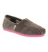 SEASONAL CLASSIC SLIP ON GREY POP CORD