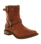 Ugg australia Fabriza motorcycle boot Chestnut leather