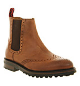 Ralph lauren Norbeck chelsea Tan leather