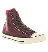 Converse Ctas side zip Carmine rose leopard d...