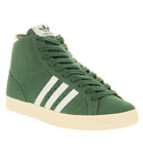 Adidas Basket profi hi Dark green ecru