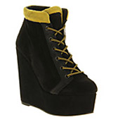 Office Delirious Black suede
