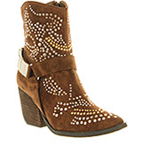 Jeffrey campbell Shane ankle boot Brown leather
