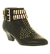 Jeffrey campbell Benetar ankle boot Black leather