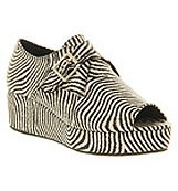 Office Peekaboo Zebra canvas
