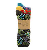 Vans Broloha crew socks 3 pai Multi hawaiian
