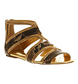 Ted baker Wroe sandal Snake metallic