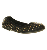 Office Perception scrunch Black studs