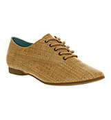 Blowfish Quite flat shoe Natural faux straw