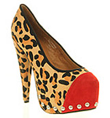 Jeffrey campbell Okayfur Black brown leopard re...