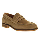 Ask the missus Alexander loafer Beige suede