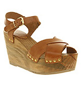 Office Forest Tan leather