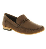 Ask the missus Argent loafer Brown nubuck