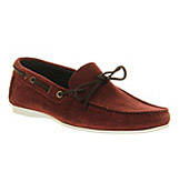 Ask the missus Ethan lace Bordo suede