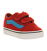Vans Old skool v (t) Chilli pepper blue