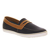 Fred perry Arrow Carbon blue tan