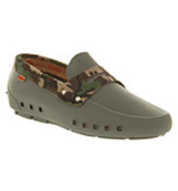 Mocks The mock penny loafer Grey rubber camo