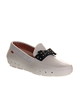 Mocks Mocks polka bow White