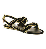Office Isis Black suede