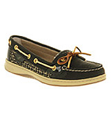 Sperry Angelfish Black boucle