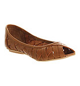 Office Papaya Tan leather