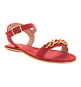 Office In and out Coral suede