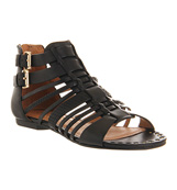 Office Illustrious Black leather