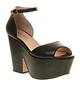 Office Ozone Black leather