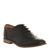 Office Poppet Black leather