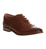 Office Poppet Brown leather