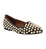 Jeffrey campbell Martini pearls Black leather pearls