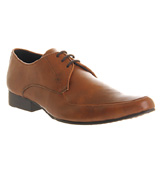Office Eton lace up Tan