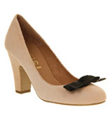 Office Fusion court Nude suede