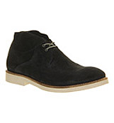 H by hudson Barbala desert chukka Navy suede