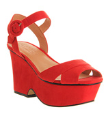 Office Lola wedge Red