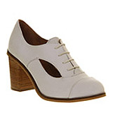 Office Lottie White nubuck