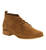 Office Boom lace up Beige suede