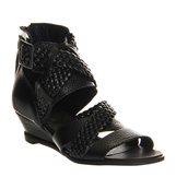 Office Intergalatic Black leather