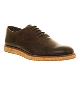 Ask the missus Corkie cork sole lace Brown leather