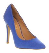 Office Roundabout Blue suede