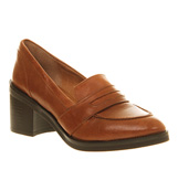 Office Let it be loafer Tan leather