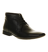 Base Aries lace up boot Black leather
