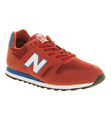 New balance M373 Burgundy white blue