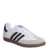 Adidas Samba White gum black