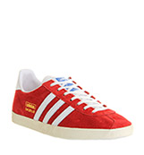 Adidas Gazelle og Uni red white