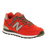 New balance New balance m574 Red brown silver