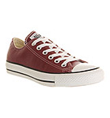 Converse All star leather ox low Cranberry exclusive
