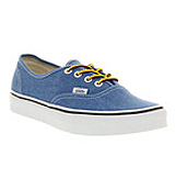 Vans Authentic Washed sky diver true ...